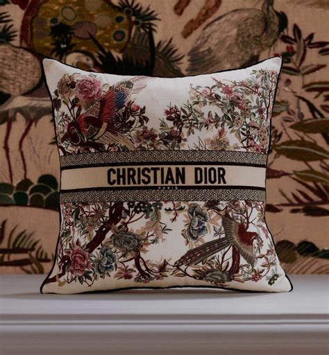 dior pillows|christian Dior cushion.